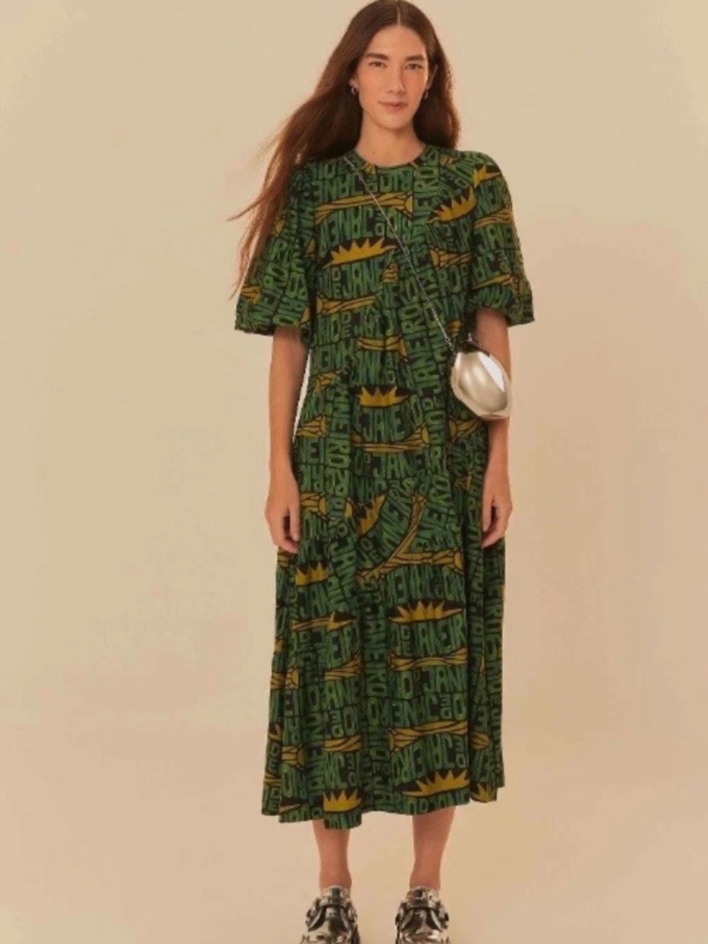NWT FARM RIO DRESS SIZE MEDIUM PACK5149 5/5 - Picture 3 of 4